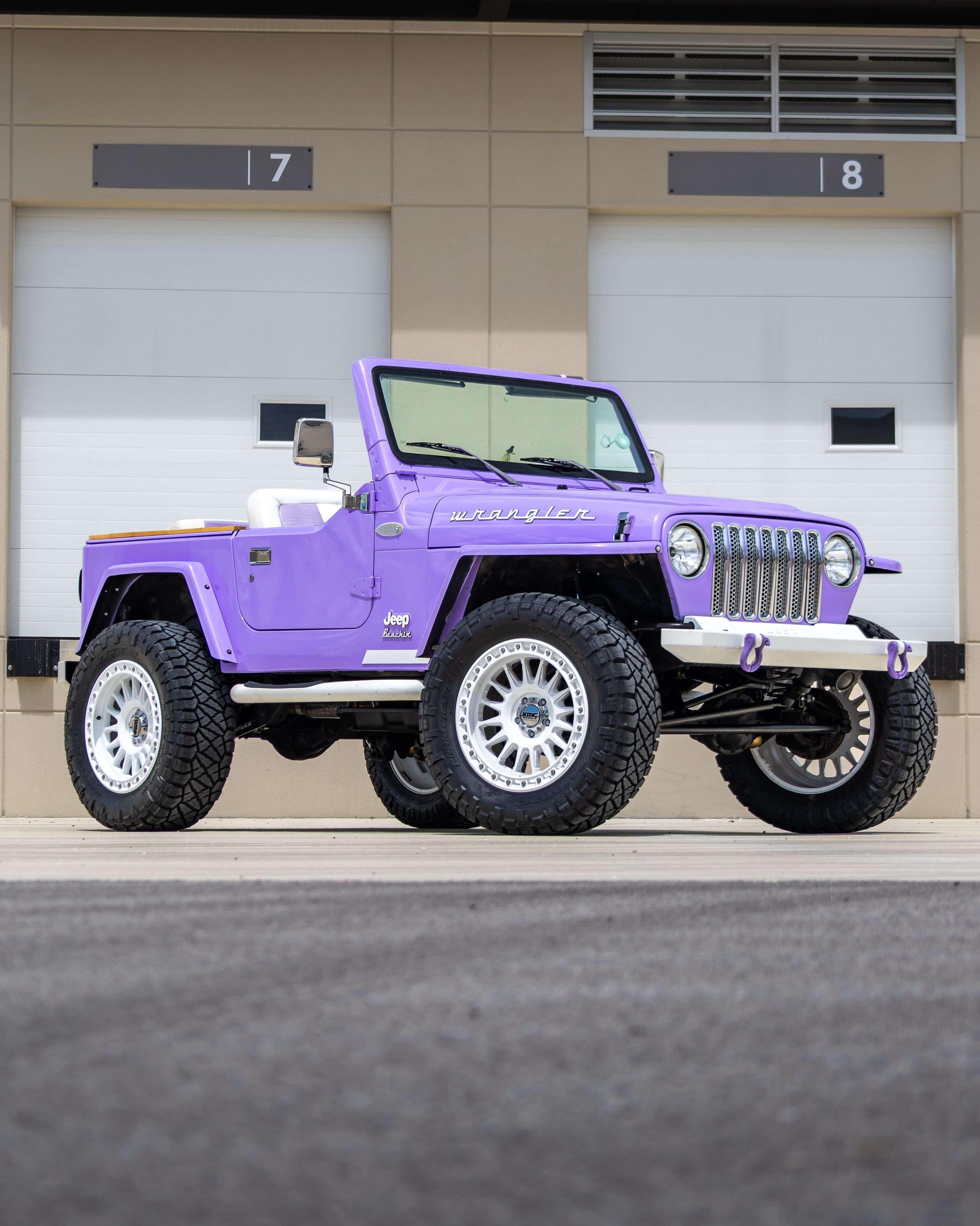 Tamco Paint Lavender Lust Pearl in Jeep Wrangler
