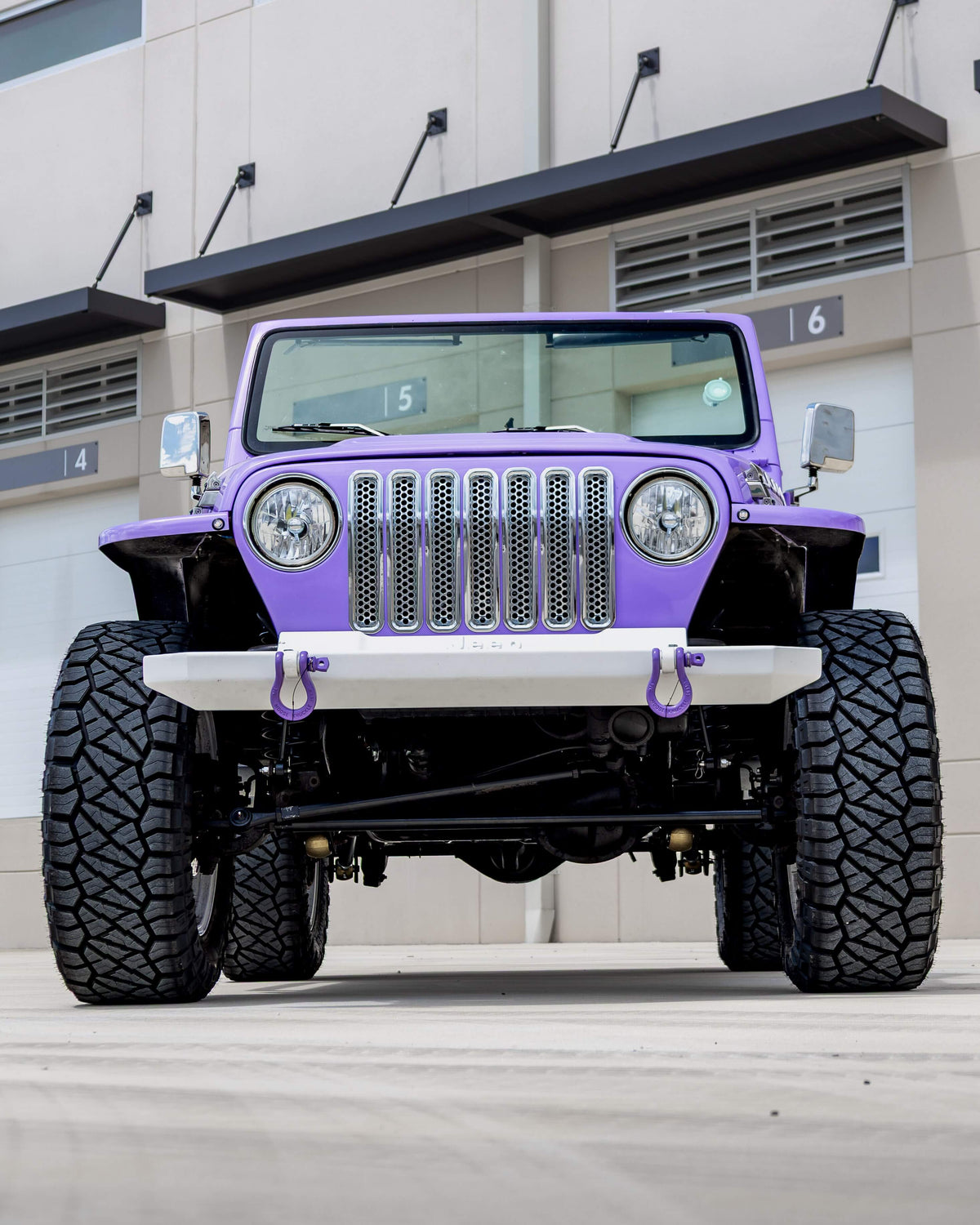 Tamco Paint Lavender Lust Pearl in Jeep Wrangler