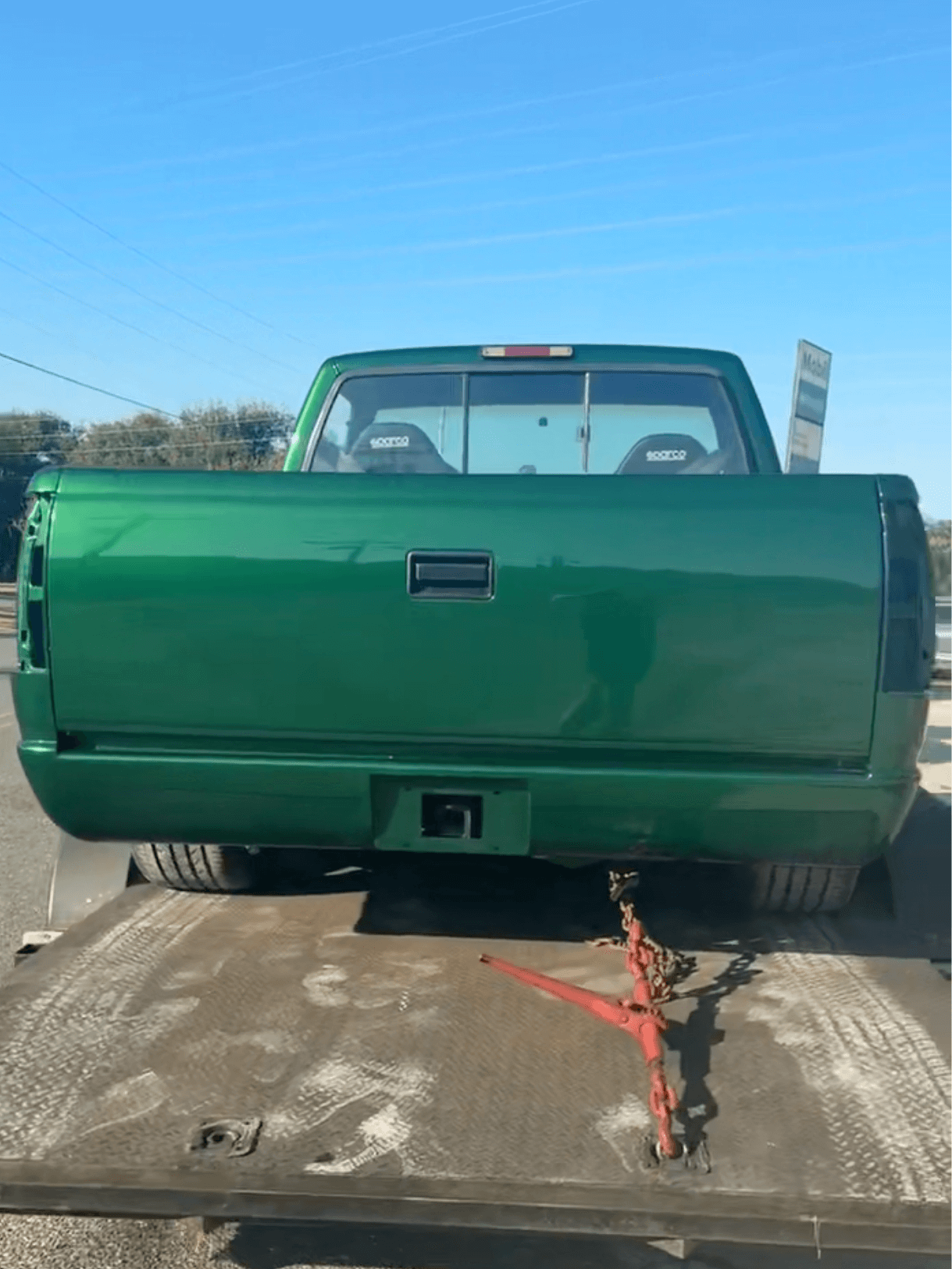 Tamco Paint Lead Sled Green on Chevrolet C/K
