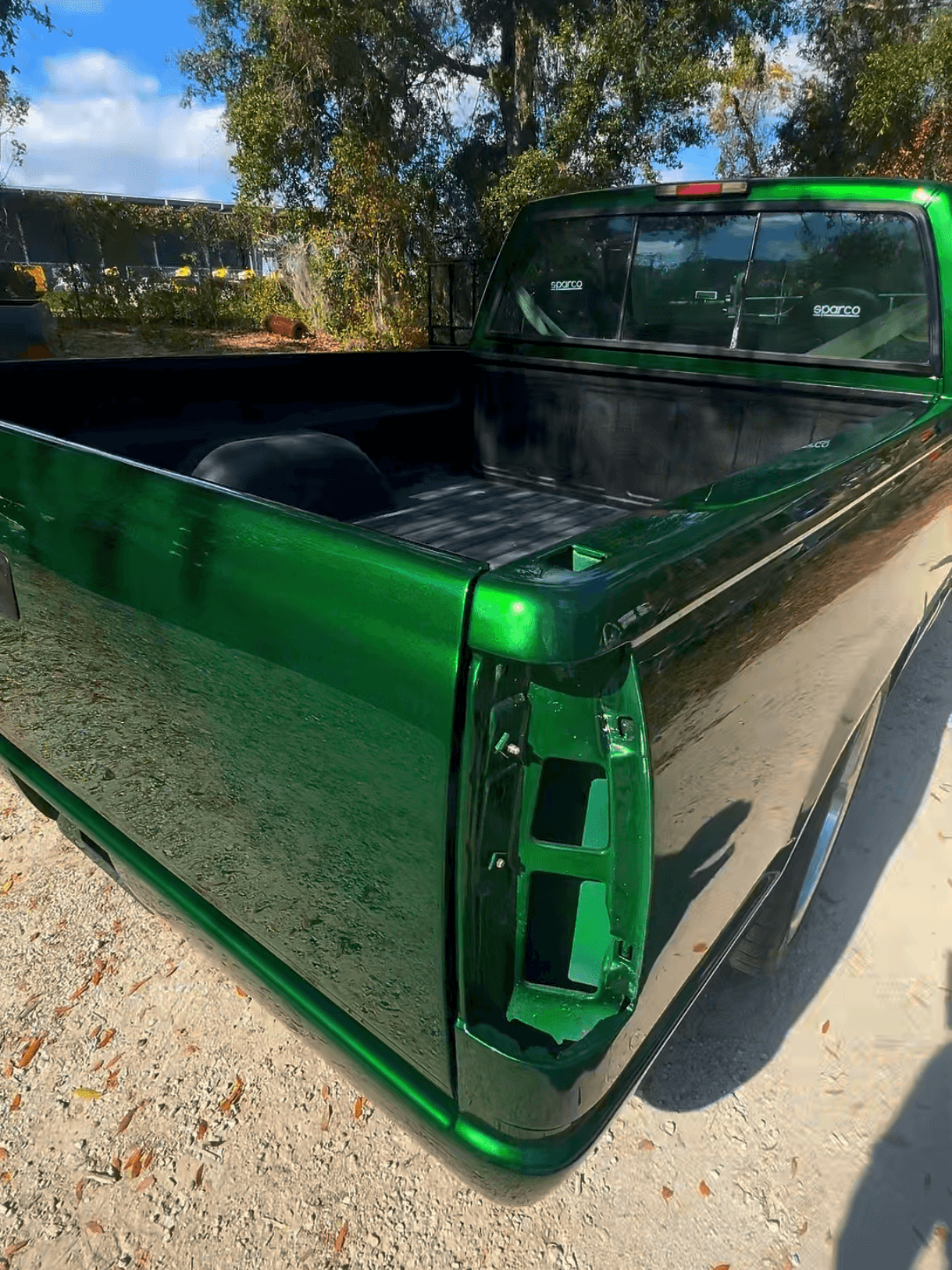 Tamco Paint Lead Sled Green on Chevrolet C/K