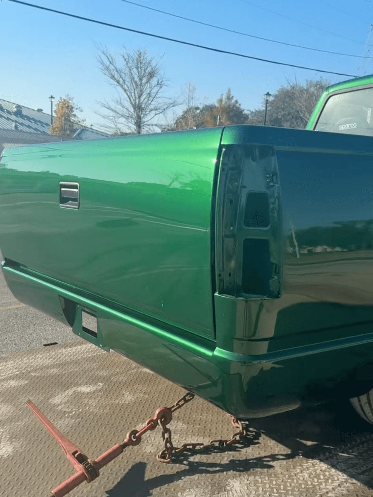 Tamco Paint Lead Sled Green on Chevrolet C/K