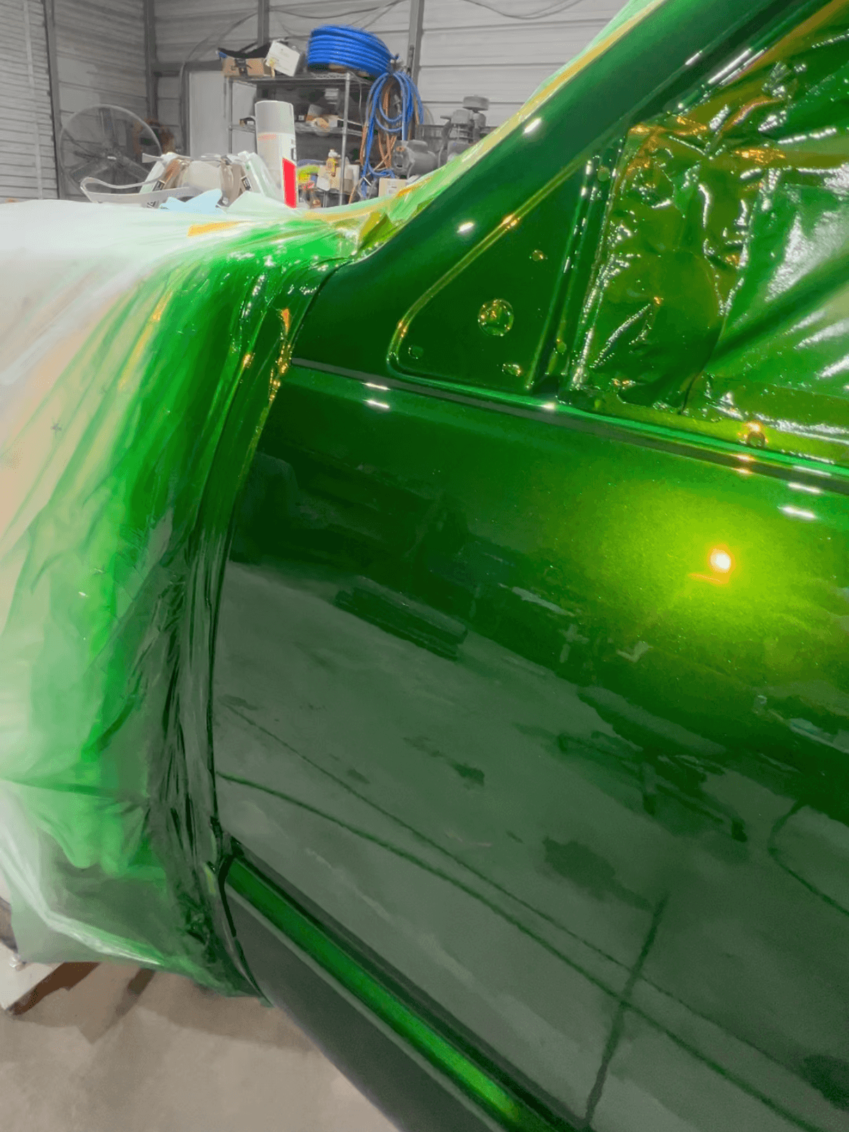 Tamco Paint Lead Sled Green on Chevrolet C/K