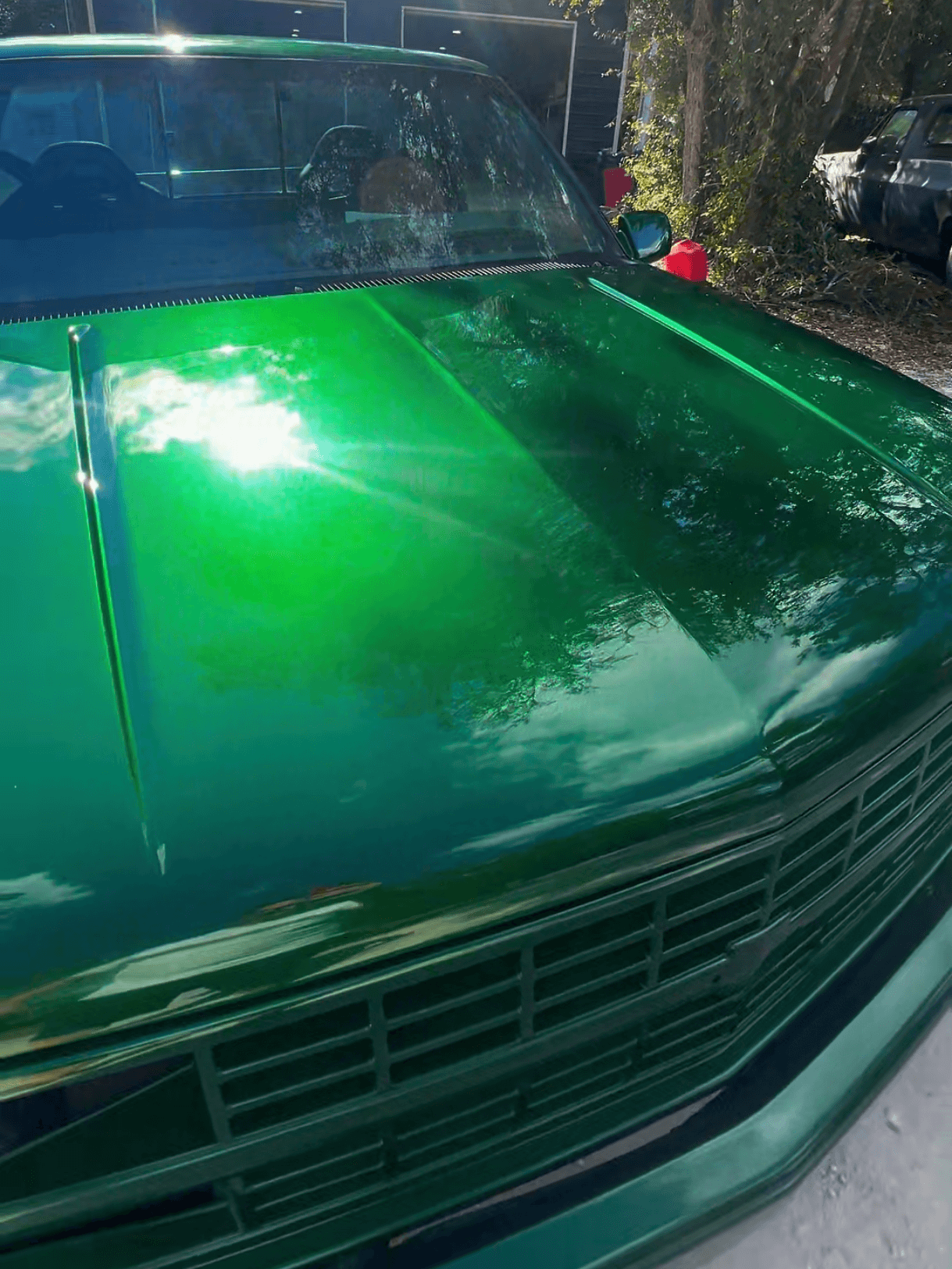 Tamco Paint Lead Sled Green on Chevrolet C/K