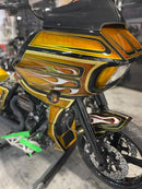 Tamco Paint Lemonade Candy Pearl Basecoat on Harley-Davidson Road Glide