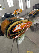 Tamco Paint Lemonade Candy Pearl Basecoat on Harley-Davidson Road Glide
