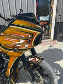 Tamco Paint Lemonade Candy Pearl Basecoat on Harley-Davidson Road Glide
