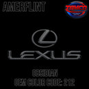 Tamco Paint Lexus Obsidian Code 212 OEM Amerflint