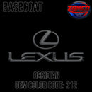 Tamco Paint Lexus Obsidian Code 212 OEM Basecoat