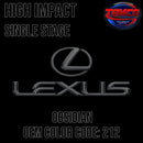 Tamco Paint Lexus Obsidian Code 212 OEM High Impact Single Stage
