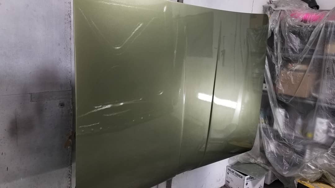 Tamco Paint Lexus Mid Green Metallic on 1961 Chevrolet Impala