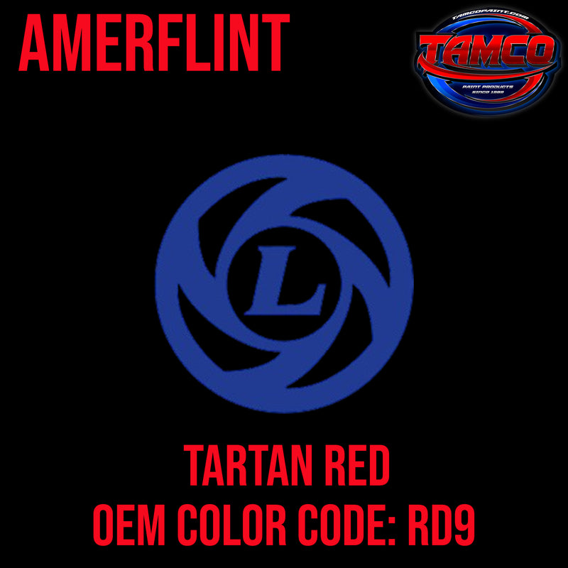 Leyland Tartan Red | RD9 | 1967-1998 | OEM Amerflint II Series Single Stage