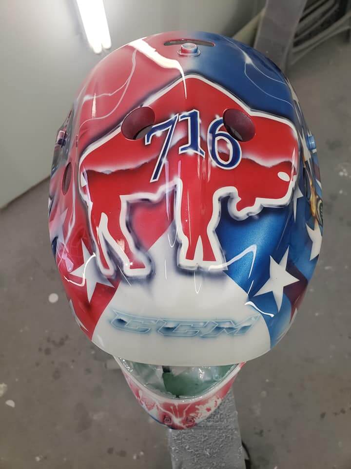 Liberty Blue Motorcycle Helmet