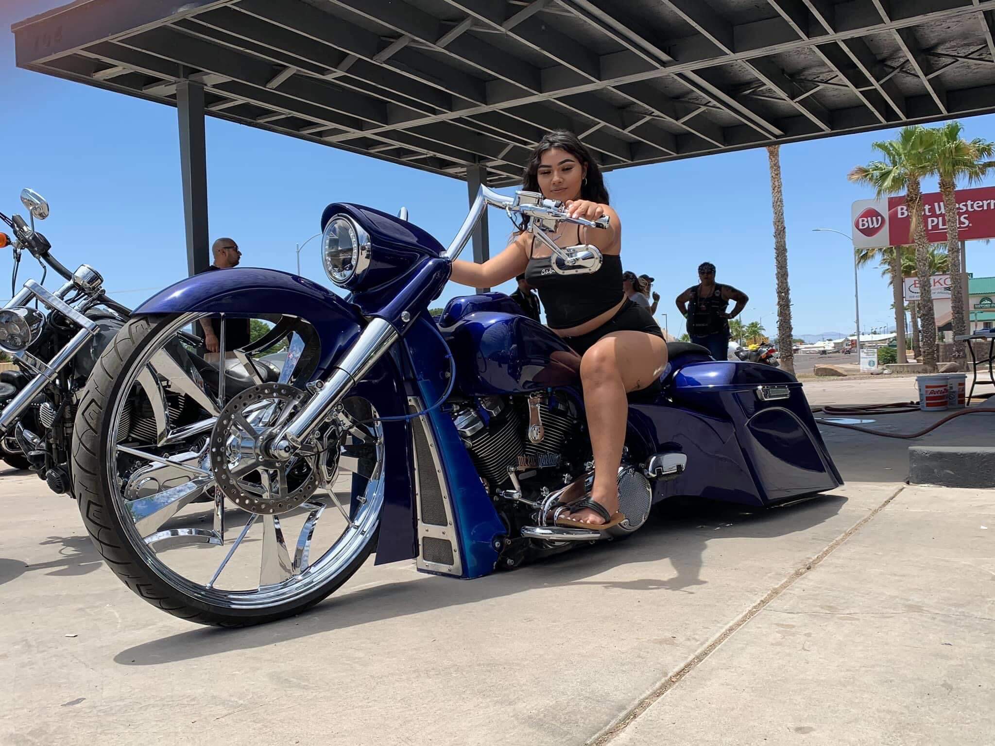 Liberty Blue Harley Davidson Street Glide