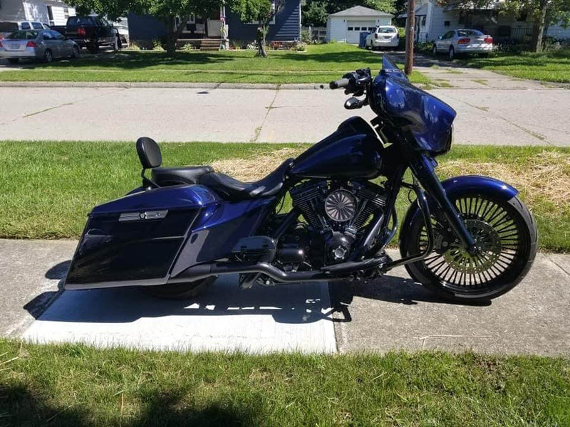 Liberty Blue Motorcycle