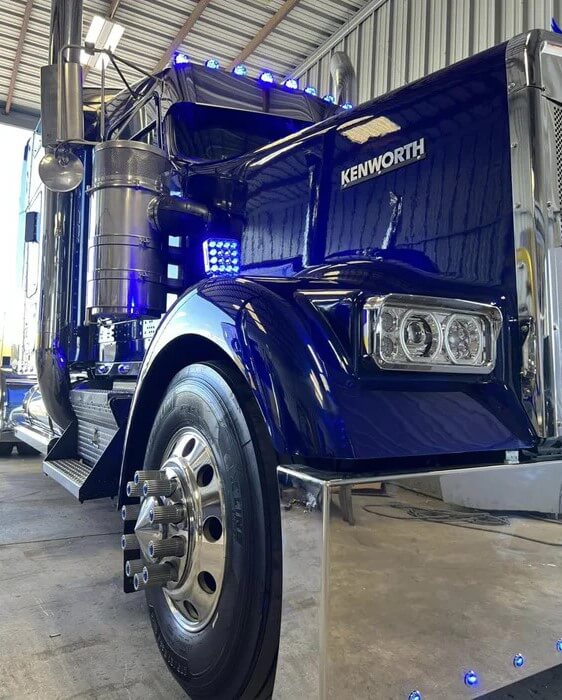 Kenworth Liberty Blue Truck