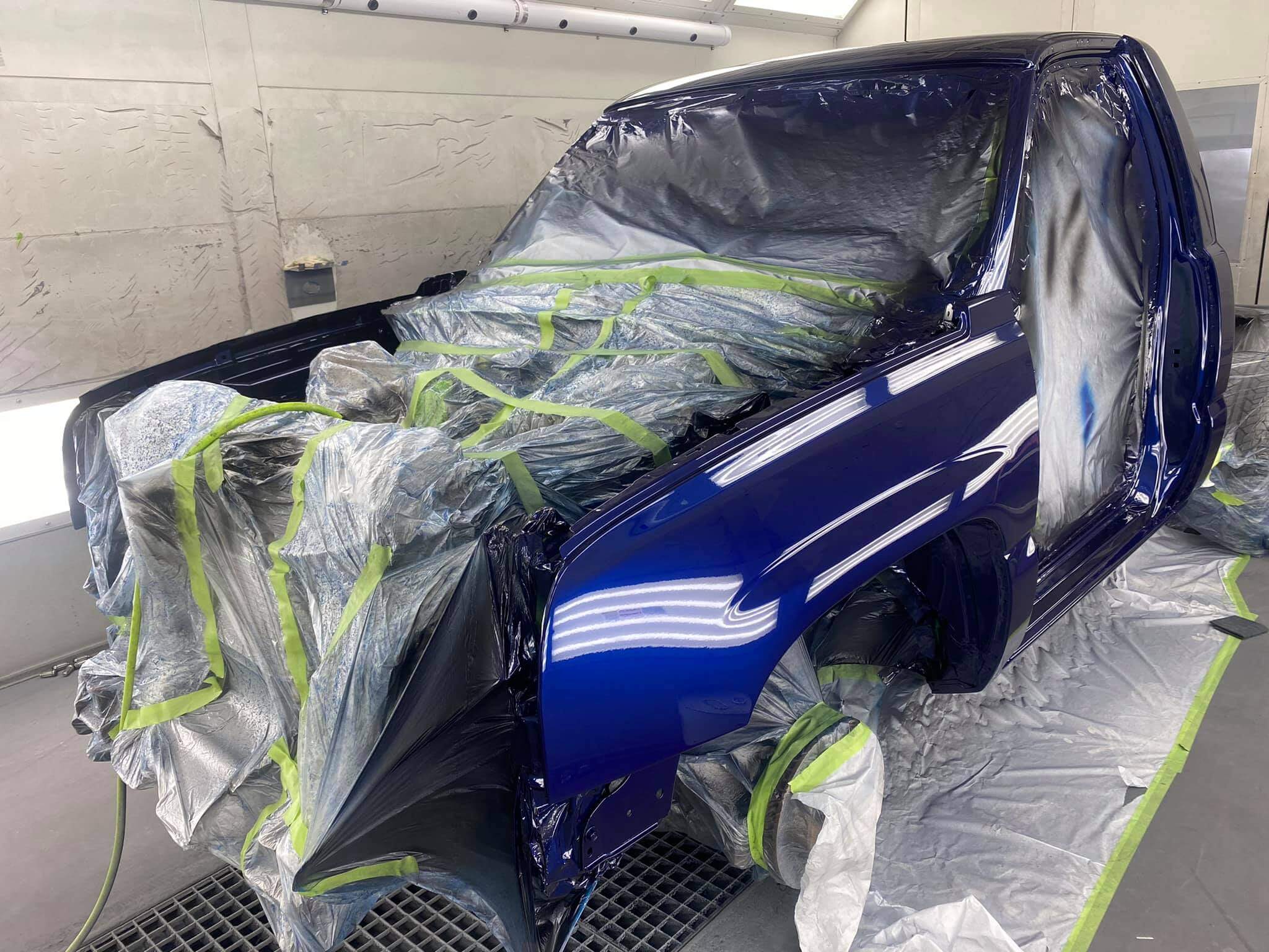 Tamco Paint Liberty Blue on RCSB Chevy