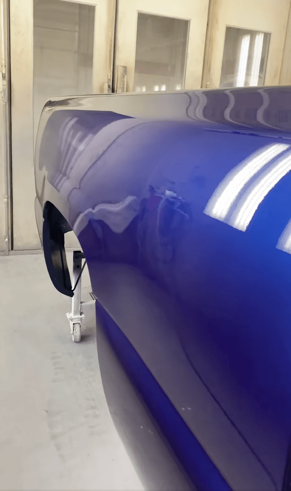 Tamco Paint Liberty Blue on RCSB Chevy