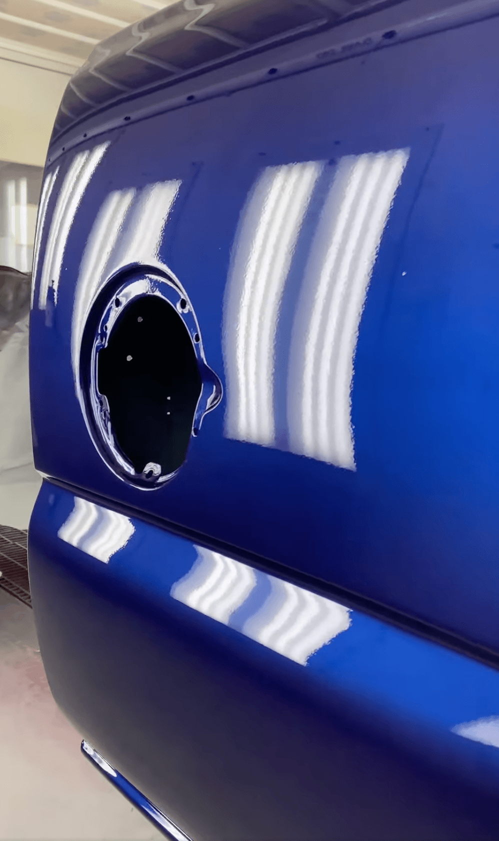 Tamco Paint Liberty Blue on RCSB Chevy