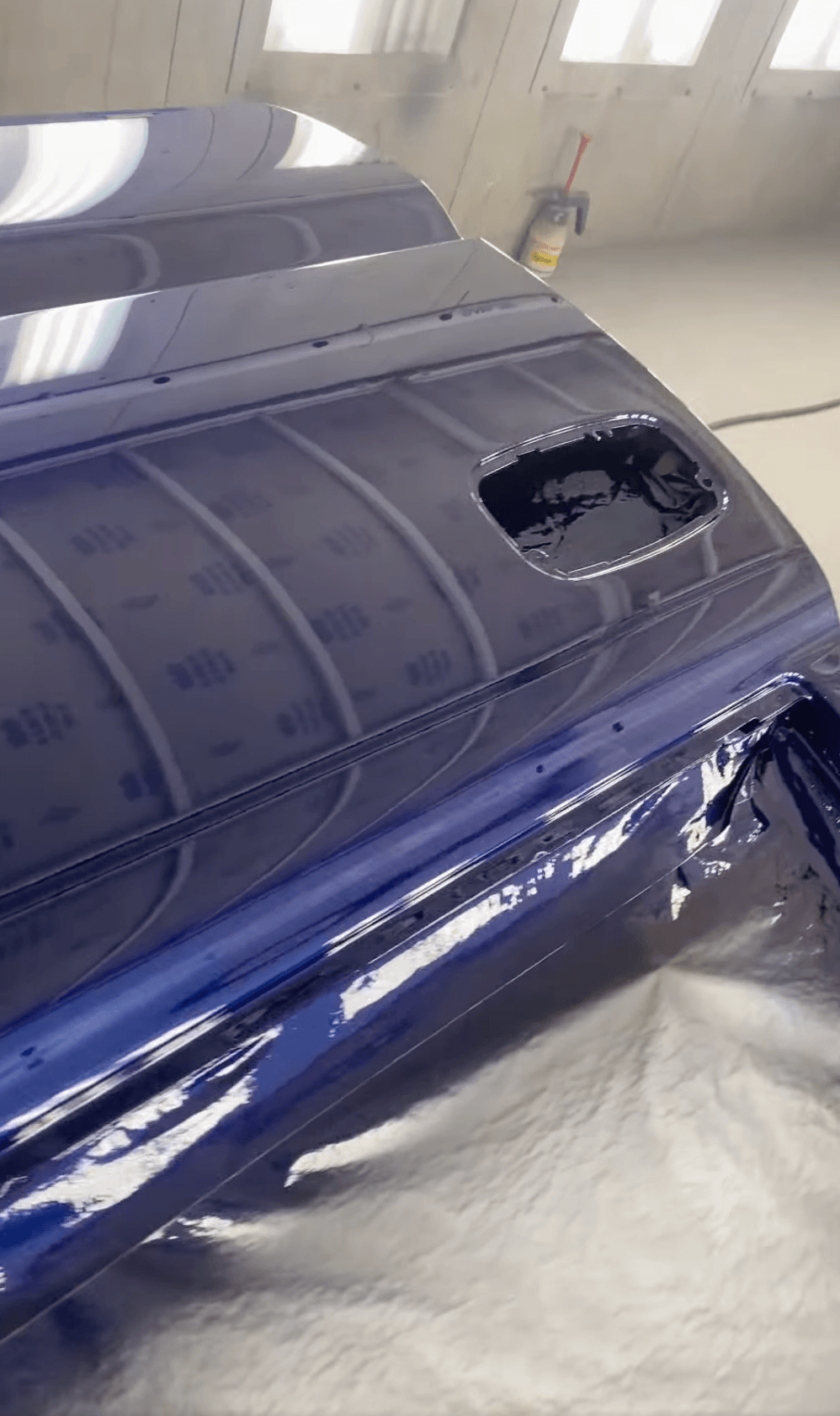 Tamco Paint Liberty Blue on RCSB Chevy