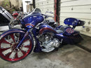 Tamco Paint Liberty Blue on Harley Davidson Street Glide
