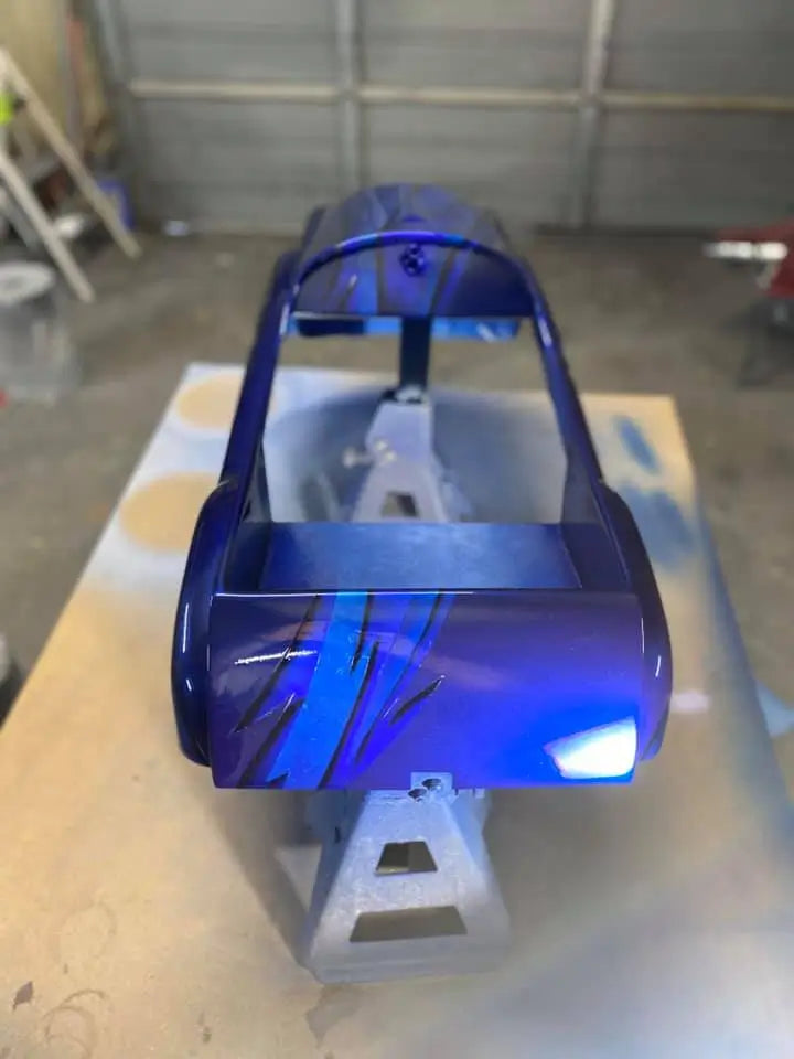 Tamco Paint Liberty Blue on RC Car