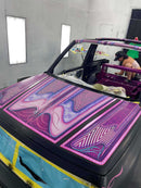 Tamco Paint Lipstick and Punk Rock Pink - Candy Pearl in 1969 Chevrolet Impala