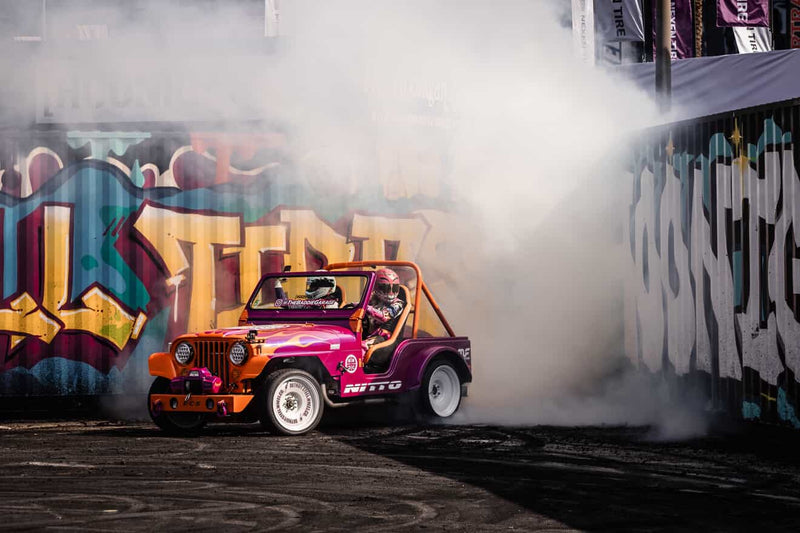 Tamco Paint Lipstick on 1976 Jeep CJ