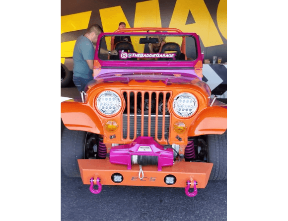 Tamco Paint Lipstick on 1976 Jeep CJ
