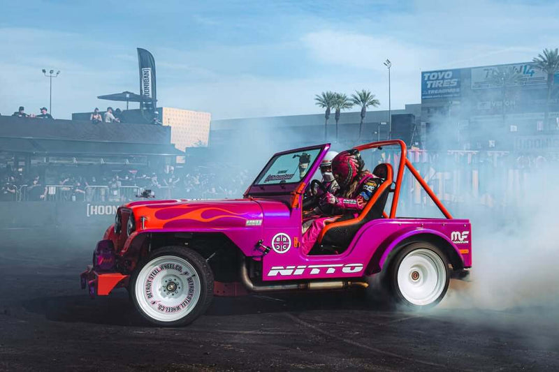 Tamco Paint Lipstick on 1976 Jeep CJ