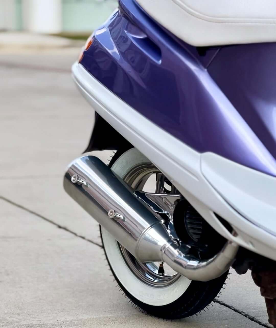 Tamco Paint Liquid Lavender Pearl in Honda Dio