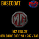 Inca Yellow OEM Basecoat