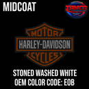 Tamco Paint Harley Davidson Stone Washed White Pearl code EOB OEM Midcoat