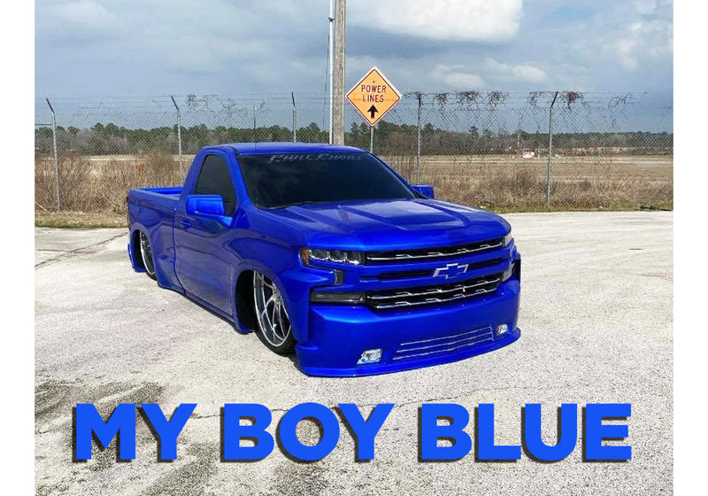 My Boy Blue Car