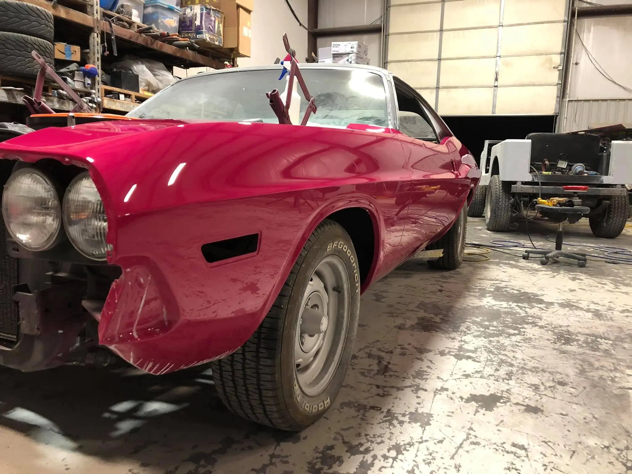 Tamco Paint Matte Clearcoat on 1970 Dodge Challenger