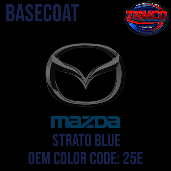 Mazda Strato Blue | 25E | 2003-2007 | OEM Basecoat