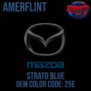 Mazda Strato Blue Code 25E Amerflint