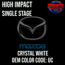 Tamco Paint Mazda Crystal White Code UC OEM High Impact Single Stage