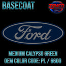 Medium Calypso Green OEM Basecoat