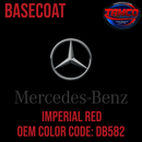 Tamco Paint Mercedes-Benz Imperial Red Code DB582 OEM Basecoat