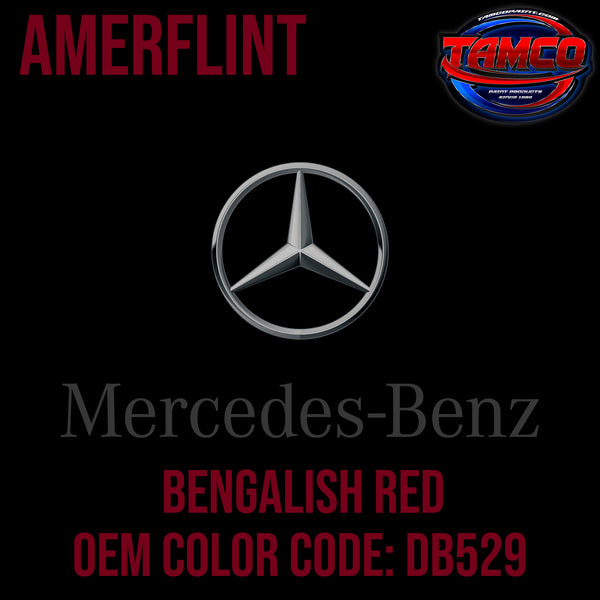 Mercedes Benz Bengalish Red | DB529 | 1999 | OEM Amerflint II Series Single Stage