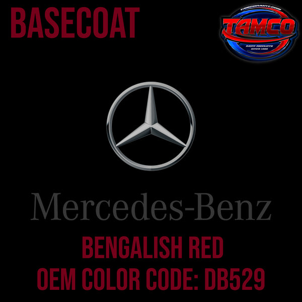 Mercedes Benz Bengalish Red | DB529 | 1999 | OEM Basecoat