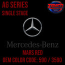Mercedes Benz Mars Red