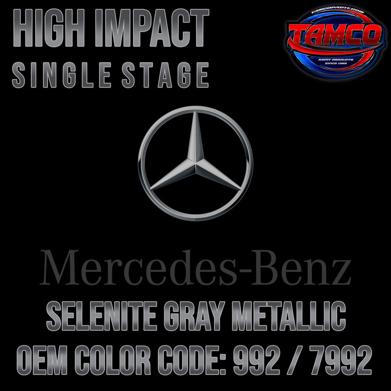 Mercedes Benz Selenite Gray Metallic