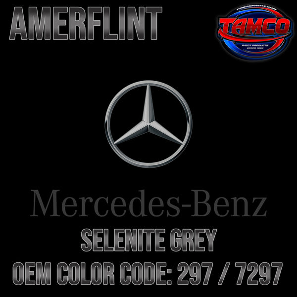 Mercedes Benz Selenite Grey | 297 / 7297 | 2018-2022 | OEM Amerflint II Series Single Stage