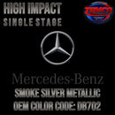 Mercedes Benz Smoke Silver Metallic 