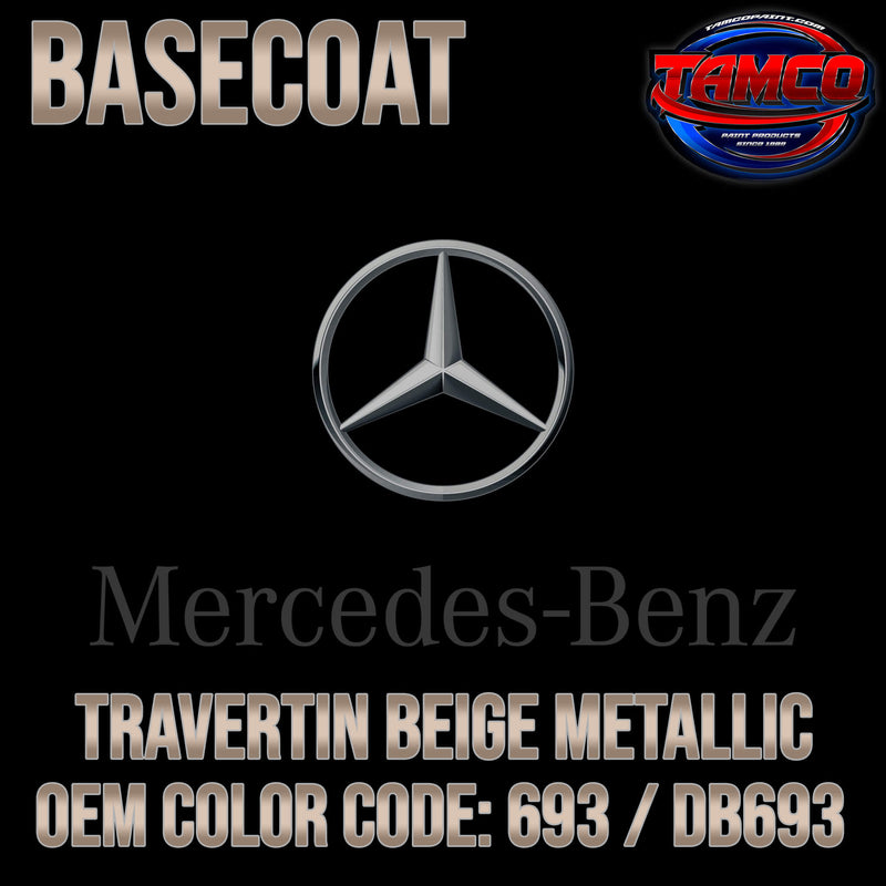 Travertin Beige Metallic OEM Basecoat