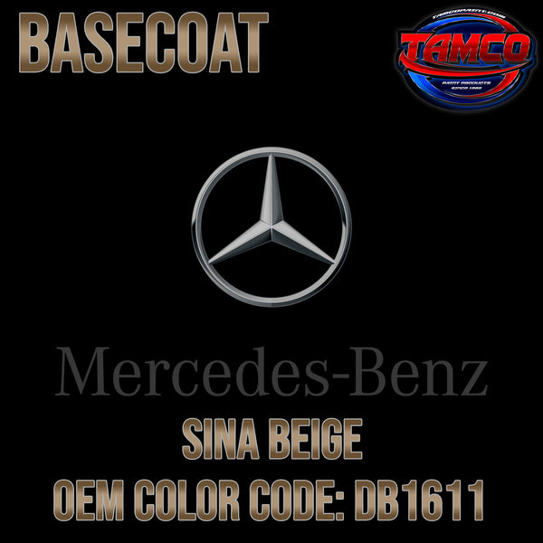 Mercedes Benz Sina Beige | DB1611 | 1989 | OEM Basecoat