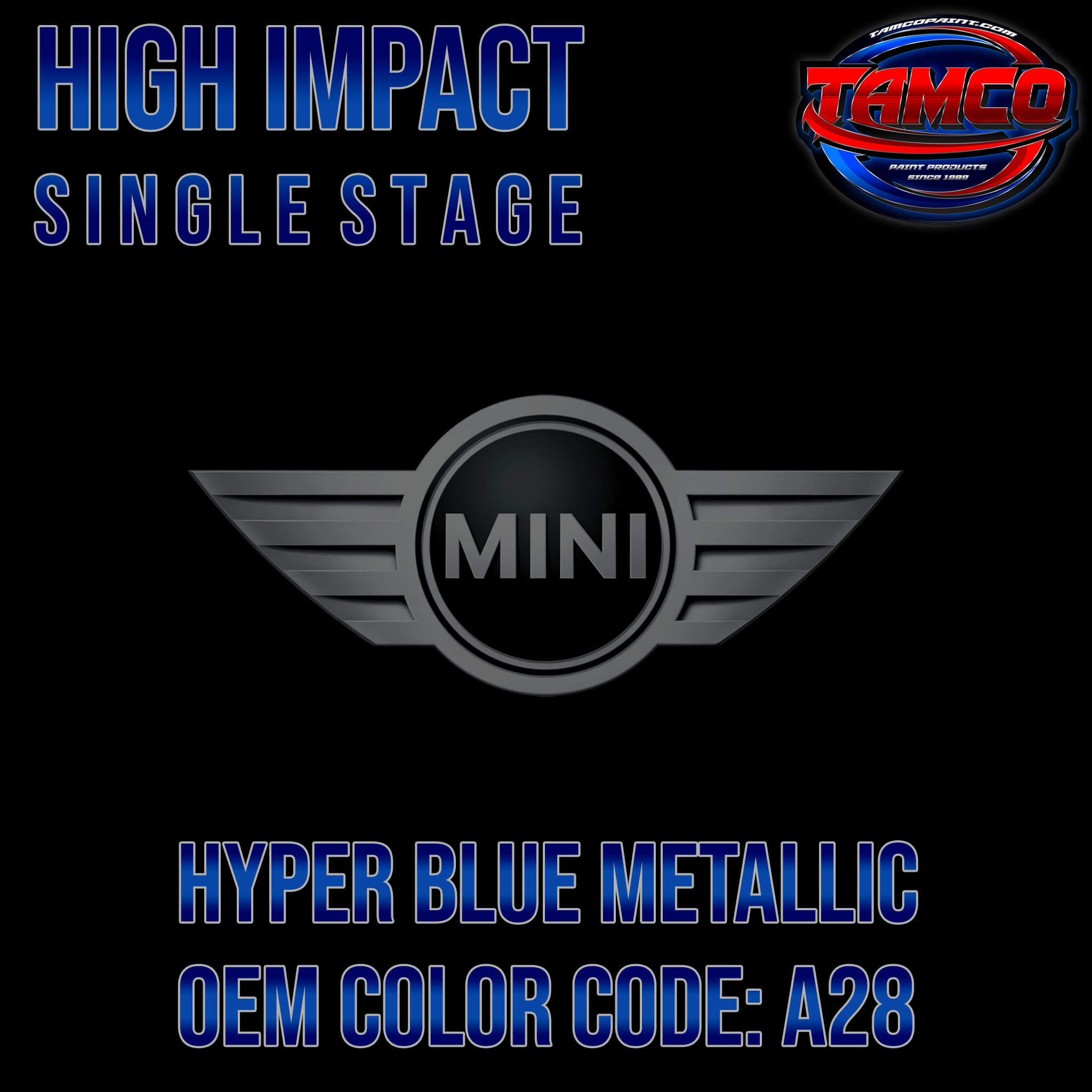 Mini Hyper Blue Metallic