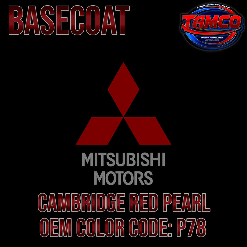 Cambridge Red Pearl OEM Basecoat