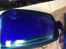 Tamco Paint Monaco & SoCal Blue Candy Concentrate on Motorcycle Fuel Tank